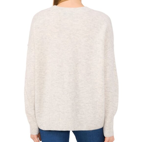 #M41 CeCe Women's Snowflake Intarsia Long-Sleeve Sweater - Jazz Club - Picture 2 of 2